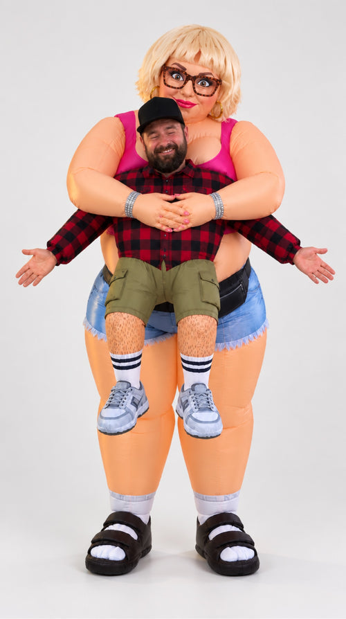 Wife Hug - Inflatable Piggyback Costume